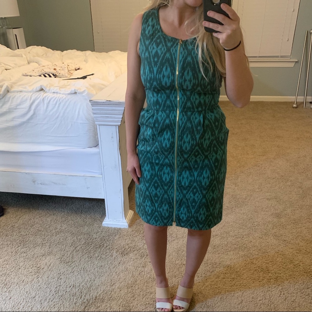 NWOT Alex Marie Zip Front Dress